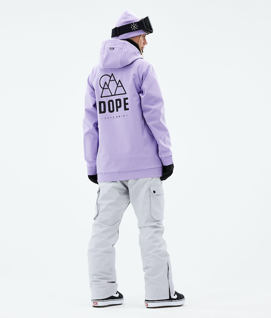 Dope Yeti 2021 Snowboardjacke Damen Lila | 416-ONQDKR