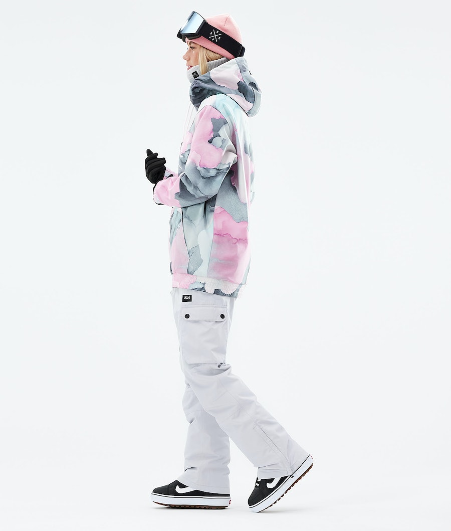 Dope Yeti 2021 Snowboardjacke Damen Mehrfarbig Rosa | 132-VGRTZP