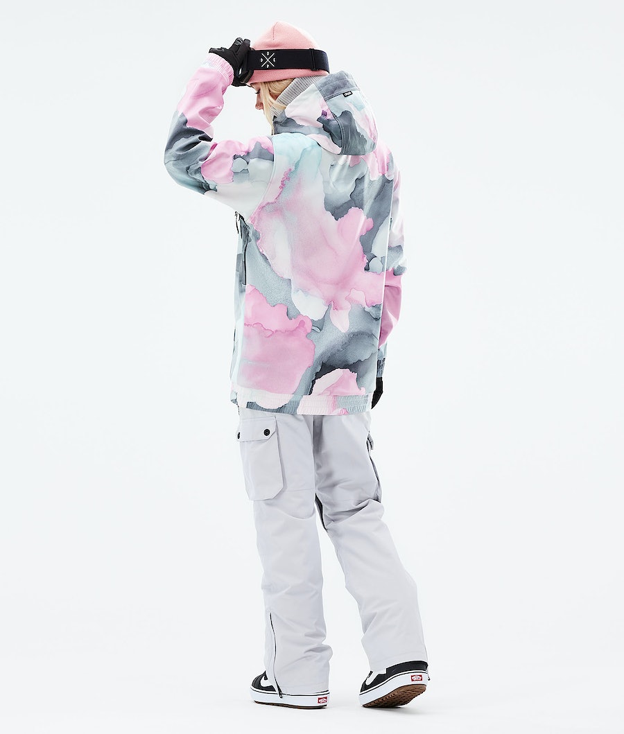 Dope Yeti 2021 Snowboardjacke Damen Mehrfarbig Rosa | 132-VGRTZP