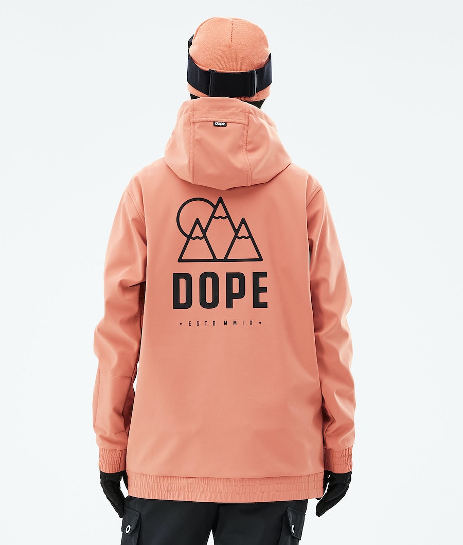 Dope Yeti 2021 Snowboardjacke Damen Orange | 635-AJFTQE