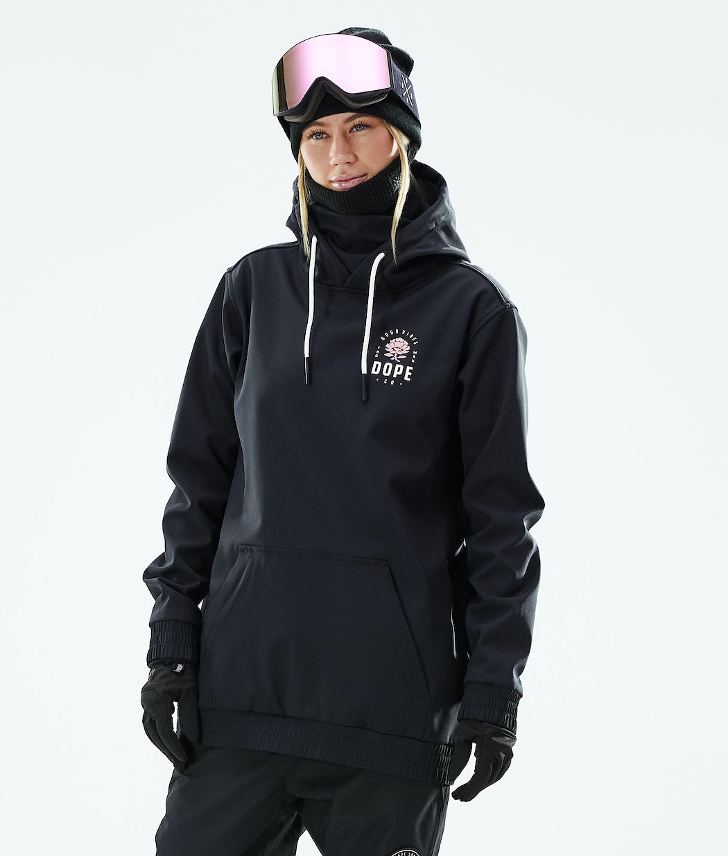 Dope Yeti 2021 Snowboardjacke Damen Rosa Schwarz | 237-ETQOZP