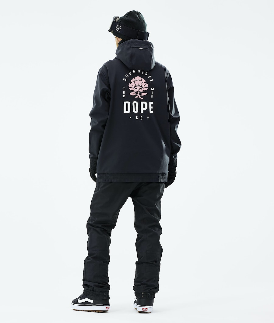 Dope Yeti 2021 Snowboardjacke Damen Rosa Schwarz | 237-ETQOZP
