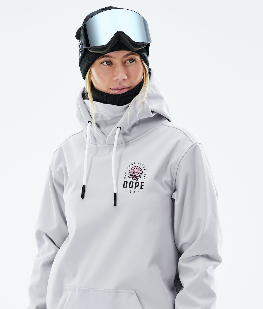 Dope Yeti 2021 Snowboardjacke Damen Rosa Hellgrau | 538-JGFAZO