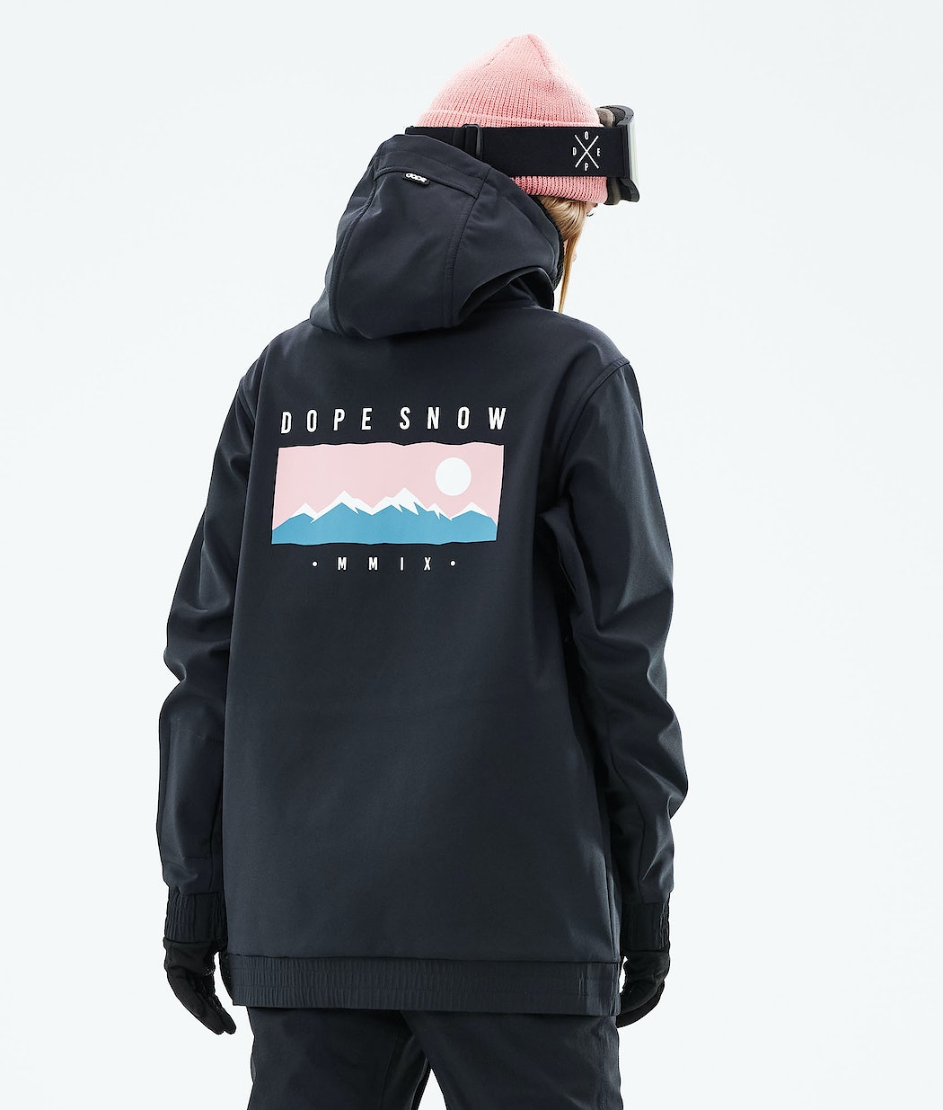 Dope Yeti 2021 Snowboardjacke Damen Schwarz | 153-BWILNT