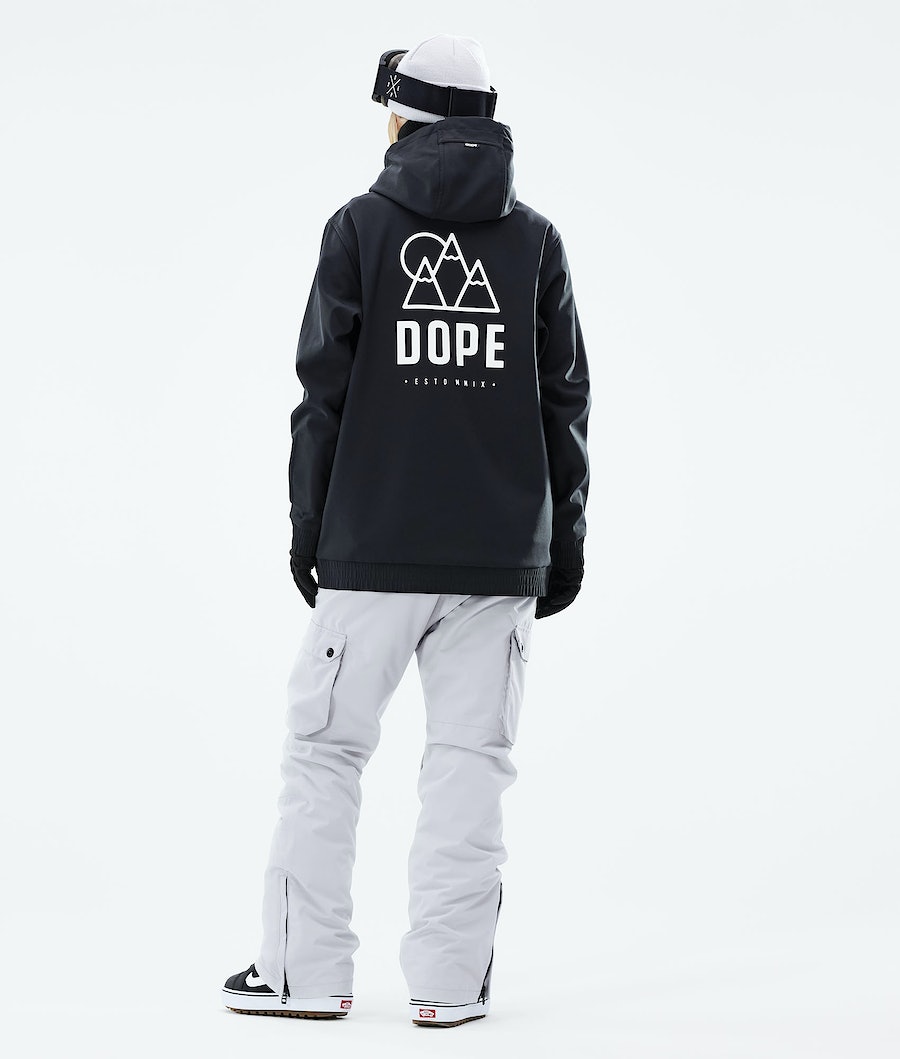 Dope Yeti 2021 Snowboardjacke Damen Schwarz | 217-TVBYFH