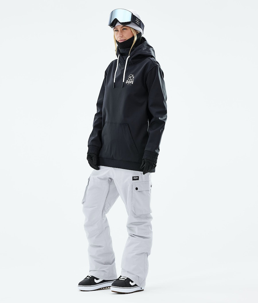 Dope Yeti 2021 Snowboardjacke Damen Schwarz | 217-TVBYFH