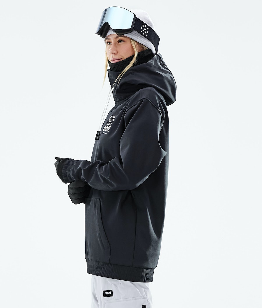 Dope Yeti 2021 Snowboardjacke Damen Schwarz | 217-TVBYFH