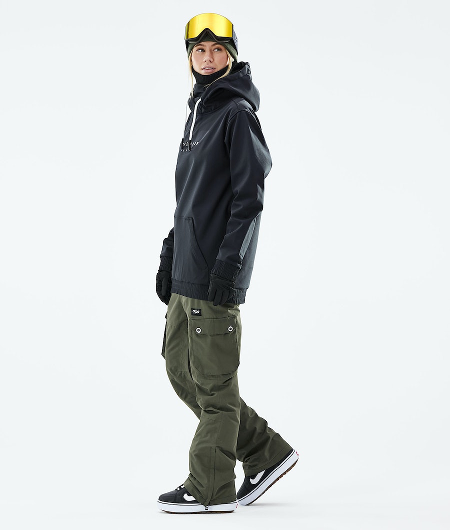 Dope Yeti 2021 Snowboardjacke Damen Weiß Schwarz | 803-BDOLTJ
