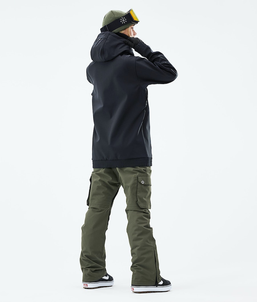 Dope Yeti 2021 Snowboardjacke Damen Weiß Schwarz | 803-BDOLTJ