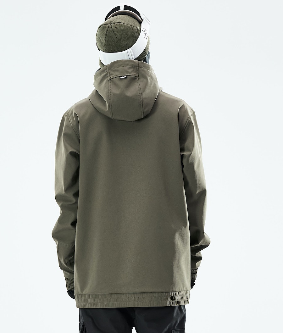 Dope Yeti 2021 Snowboardjacke Herren Olivgrün Grün | 627-RPCABZ