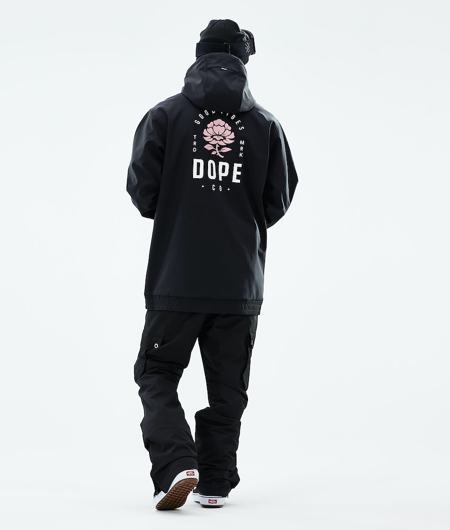Dope Yeti 2021 Snowboardjacke Herren Rosa Schwarz | 372-LZCFJQ