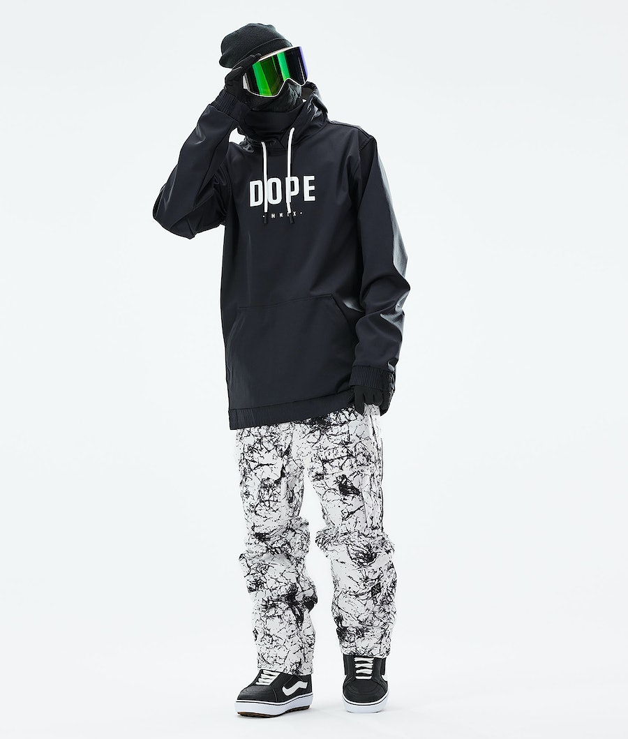 Dope Yeti 2021 Snowboardjacke Herren Schwarz | 179-UFIGBK