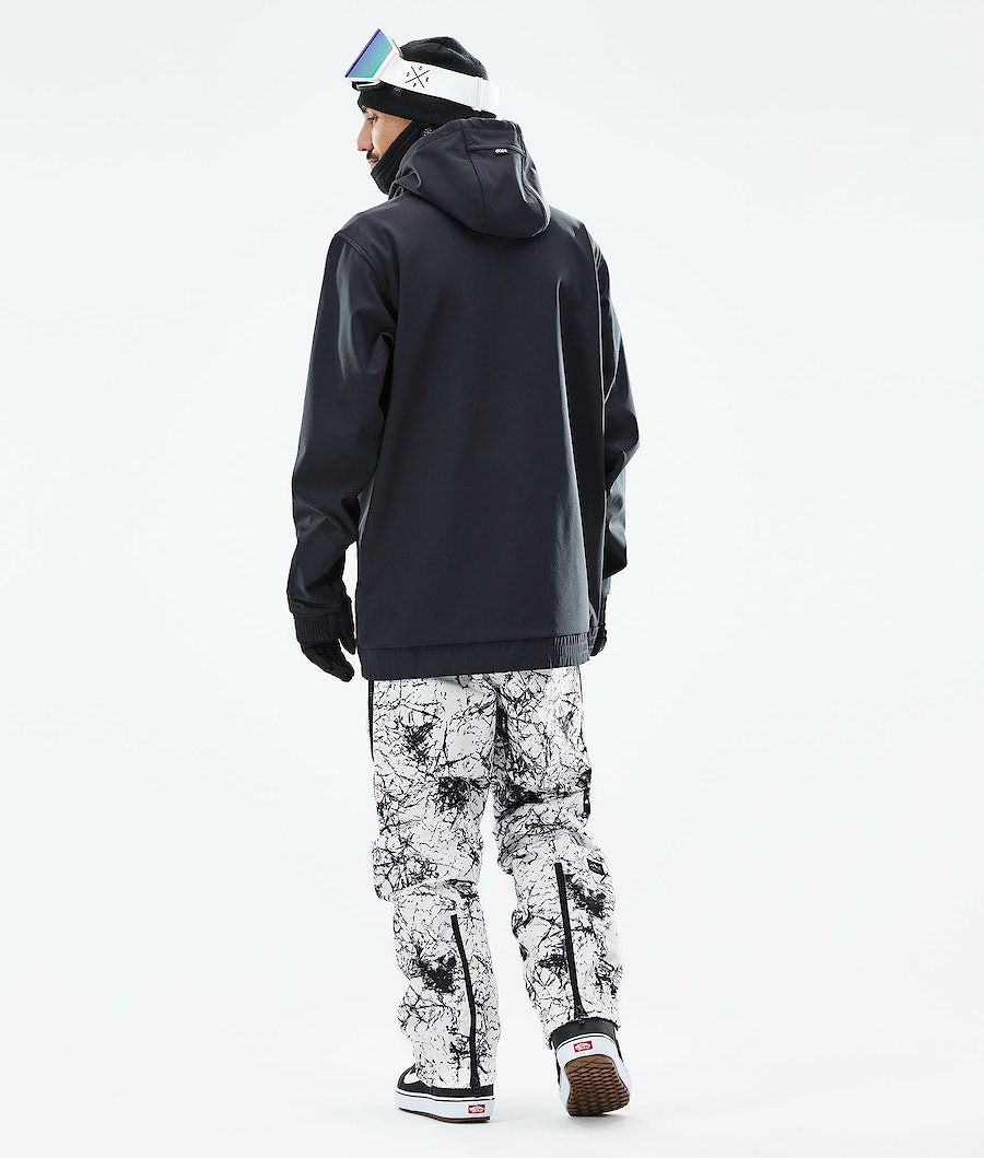 Dope Yeti 2021 Snowboardjacke Herren Schwarz | 179-UFIGBK