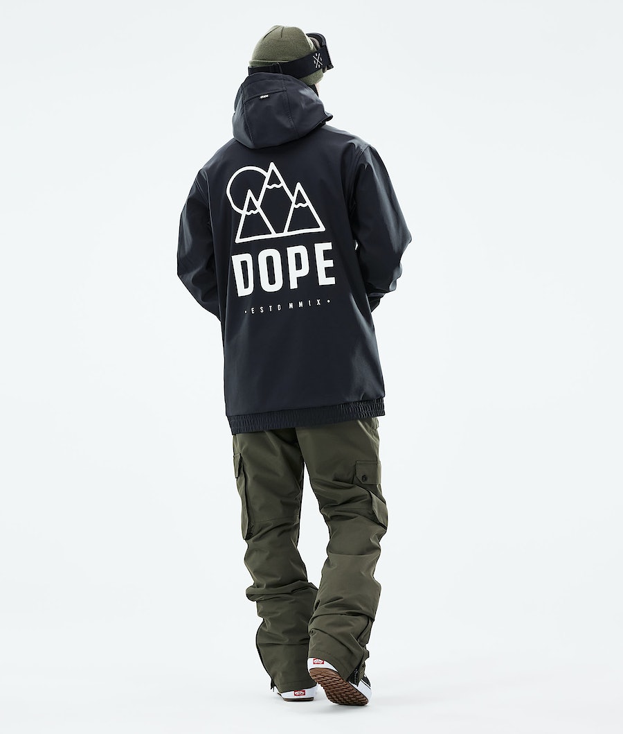 Dope Yeti 2021 Snowboardjacke Herren Schwarz | 192-PYDIFB