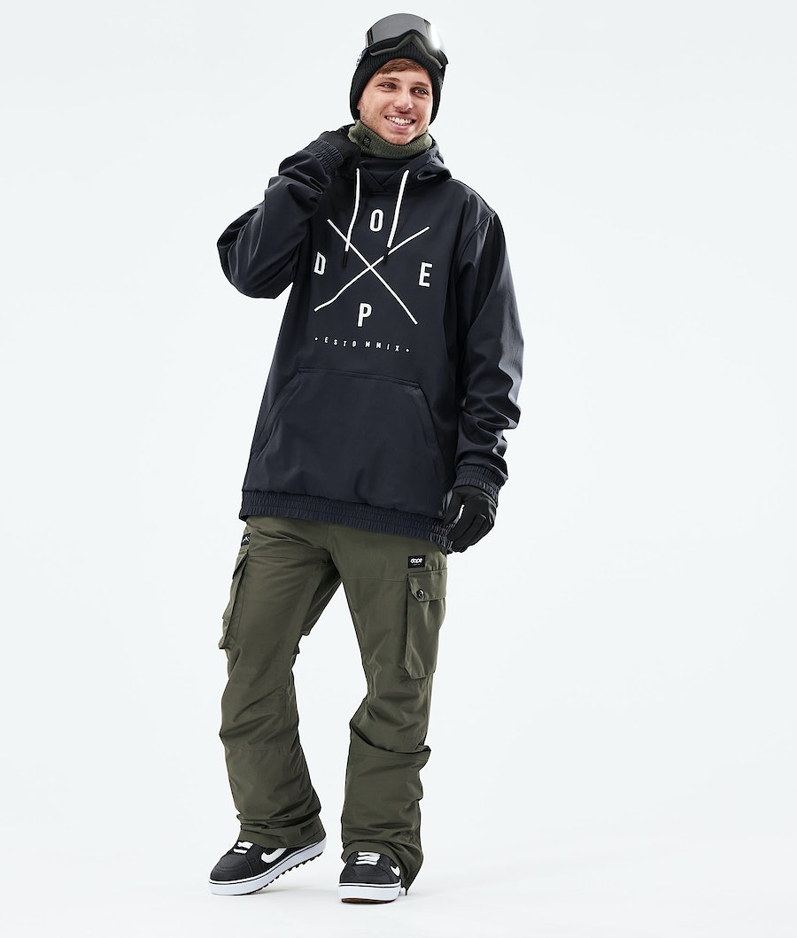 Dope Yeti 2021 Snowboardjacke Herren Schwarz | 801-JNAFBV