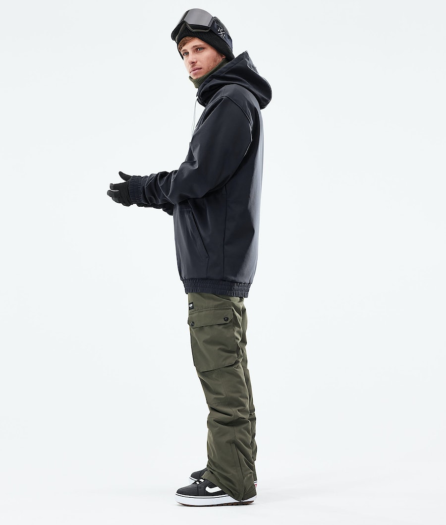 Dope Yeti 2021 Snowboardjacke Herren Schwarz | 801-JNAFBV