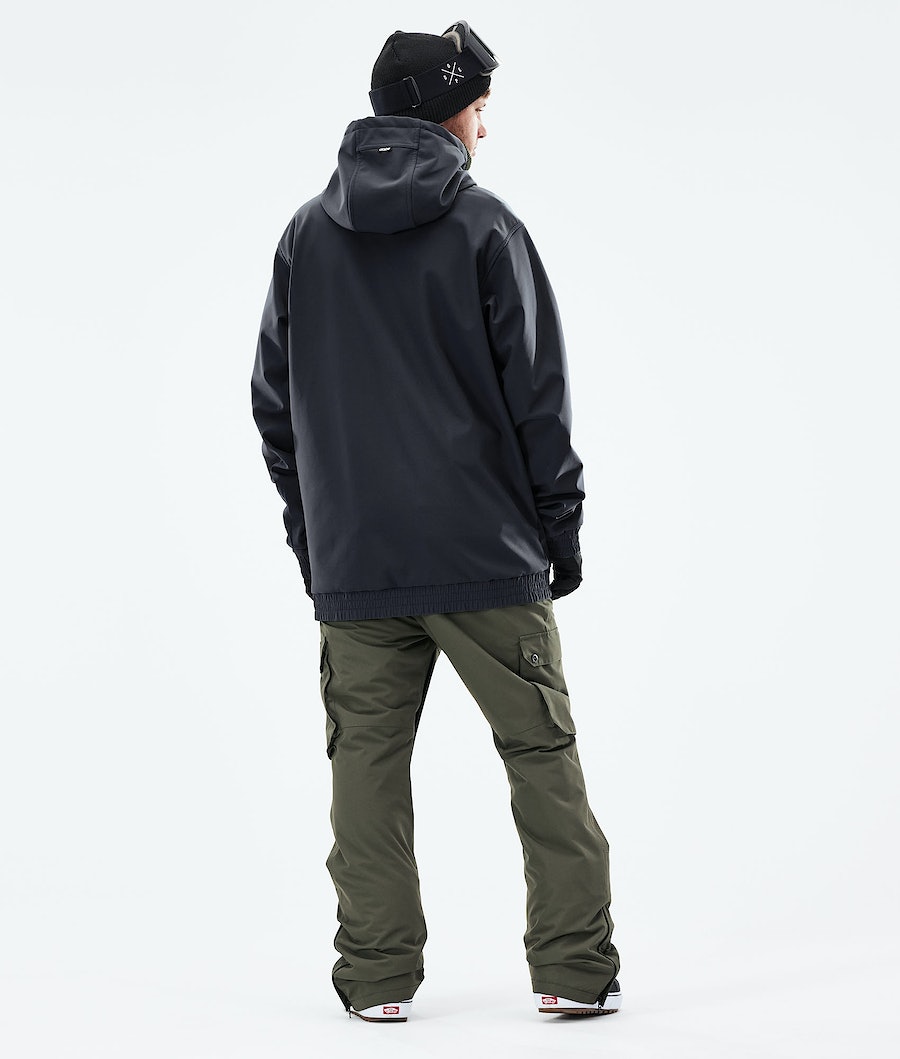 Dope Yeti 2021 Snowboardjacke Herren Schwarz | 801-JNAFBV