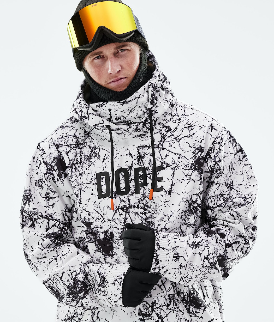 Dope Yeti 2021 Snowboardjacke Herren Weiß Schwarz | 096-KOIGQT