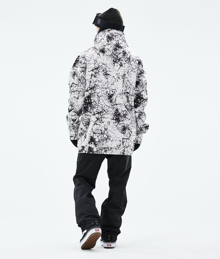 Dope Yeti 2021 Snowboardjacke Herren Weiß Schwarz | 096-KOIGQT