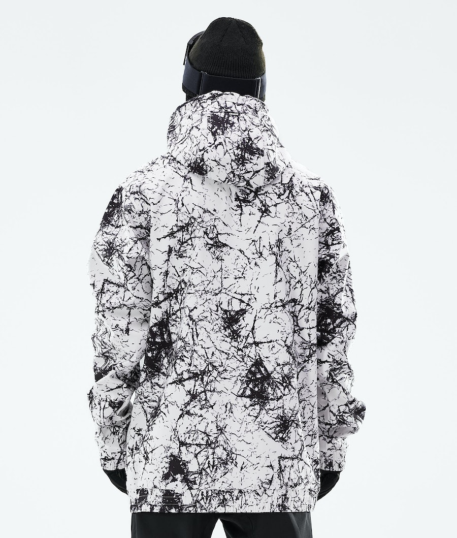 Dope Yeti 2021 Snowboardjacke Herren Weiß Schwarz | 096-KOIGQT