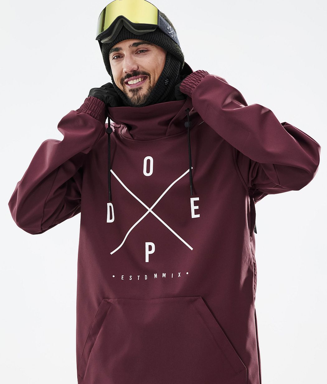 Dope Yeti Snowboardjacke Herren Bordeaux | 953-QFAZRC
