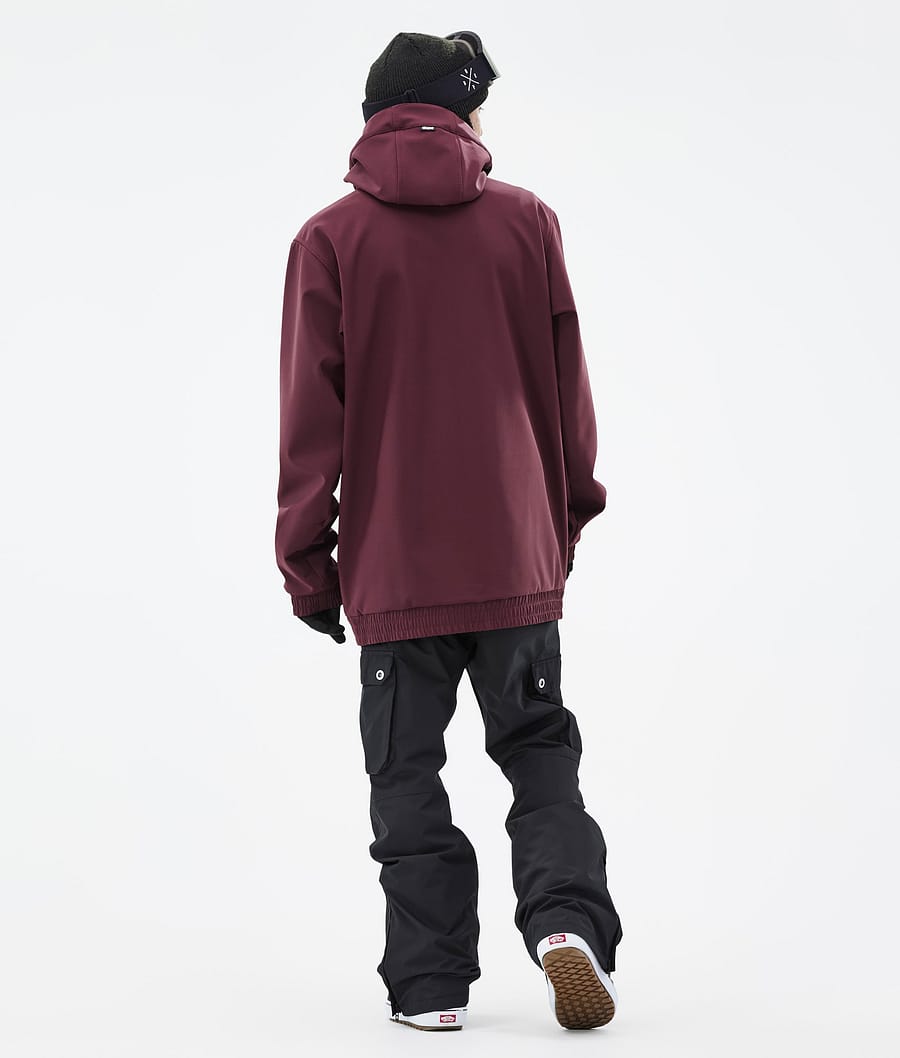 Dope Yeti Snowboardjacke Herren Bordeaux | 953-QFAZRC