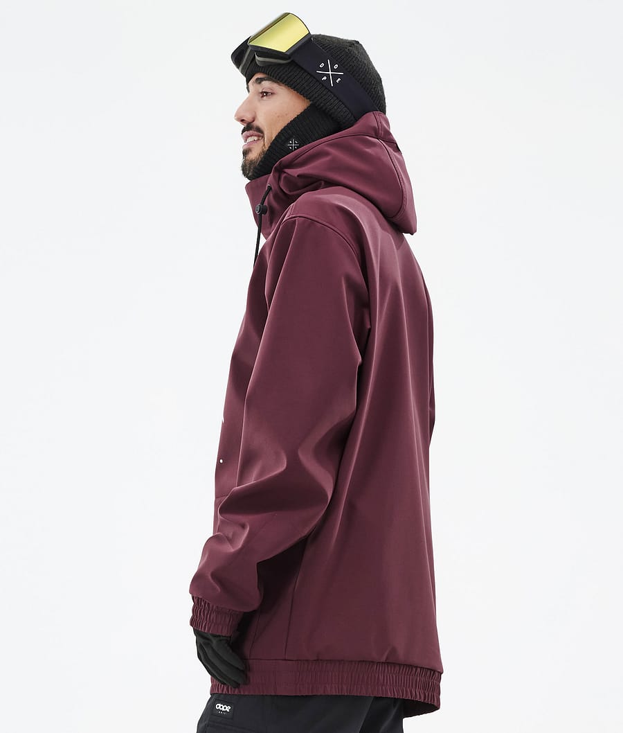Dope Yeti Snowboardjacke Herren Bordeaux | 953-QFAZRC