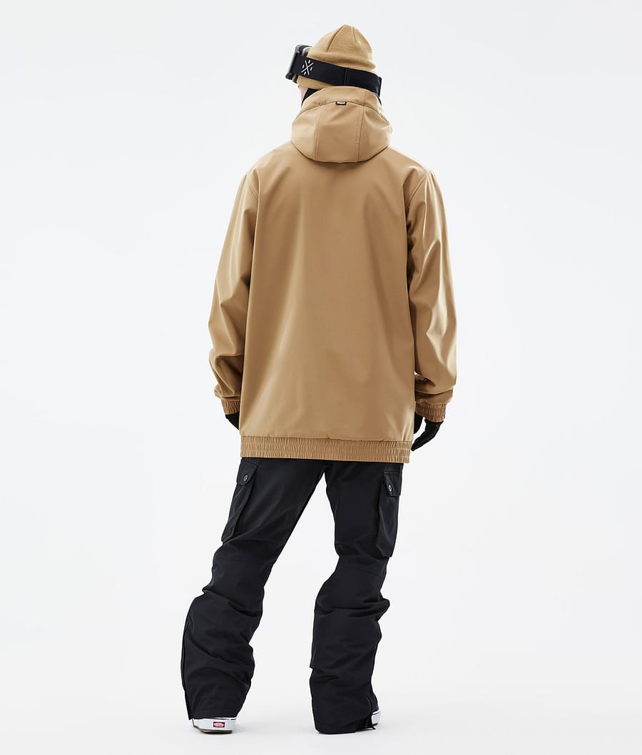 Dope Yeti Snowboardjacke Herren Gold | 615-FPXLRW
