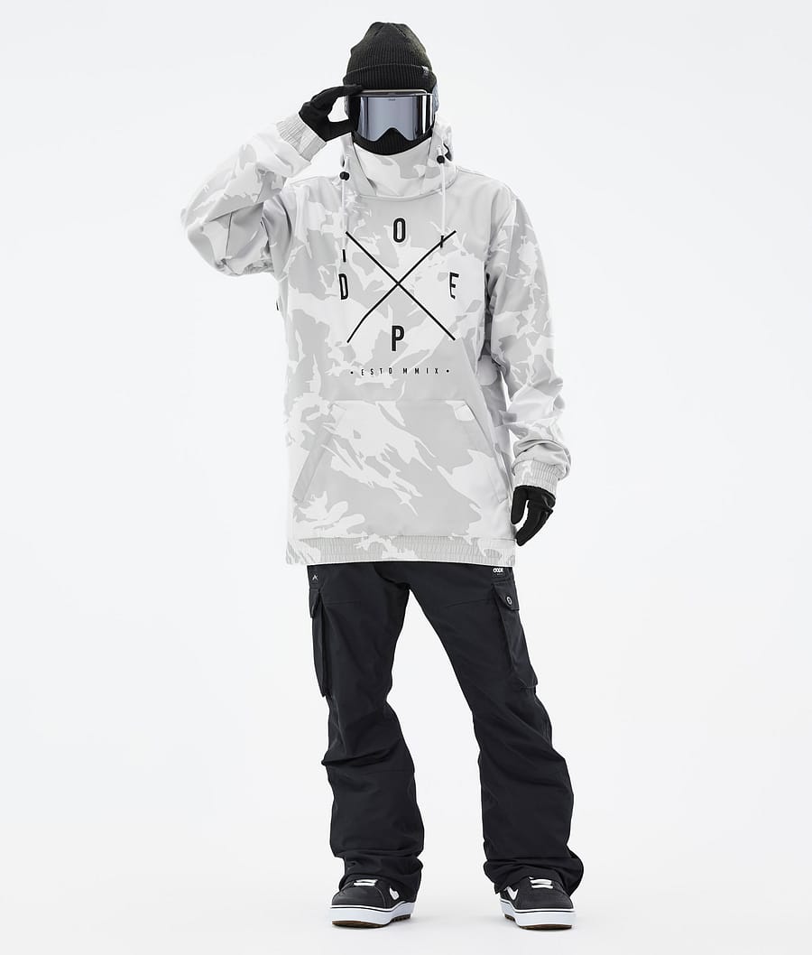 Dope Yeti Snowboardjacke Herren Grau Camouflage | 870-BQPLEZ