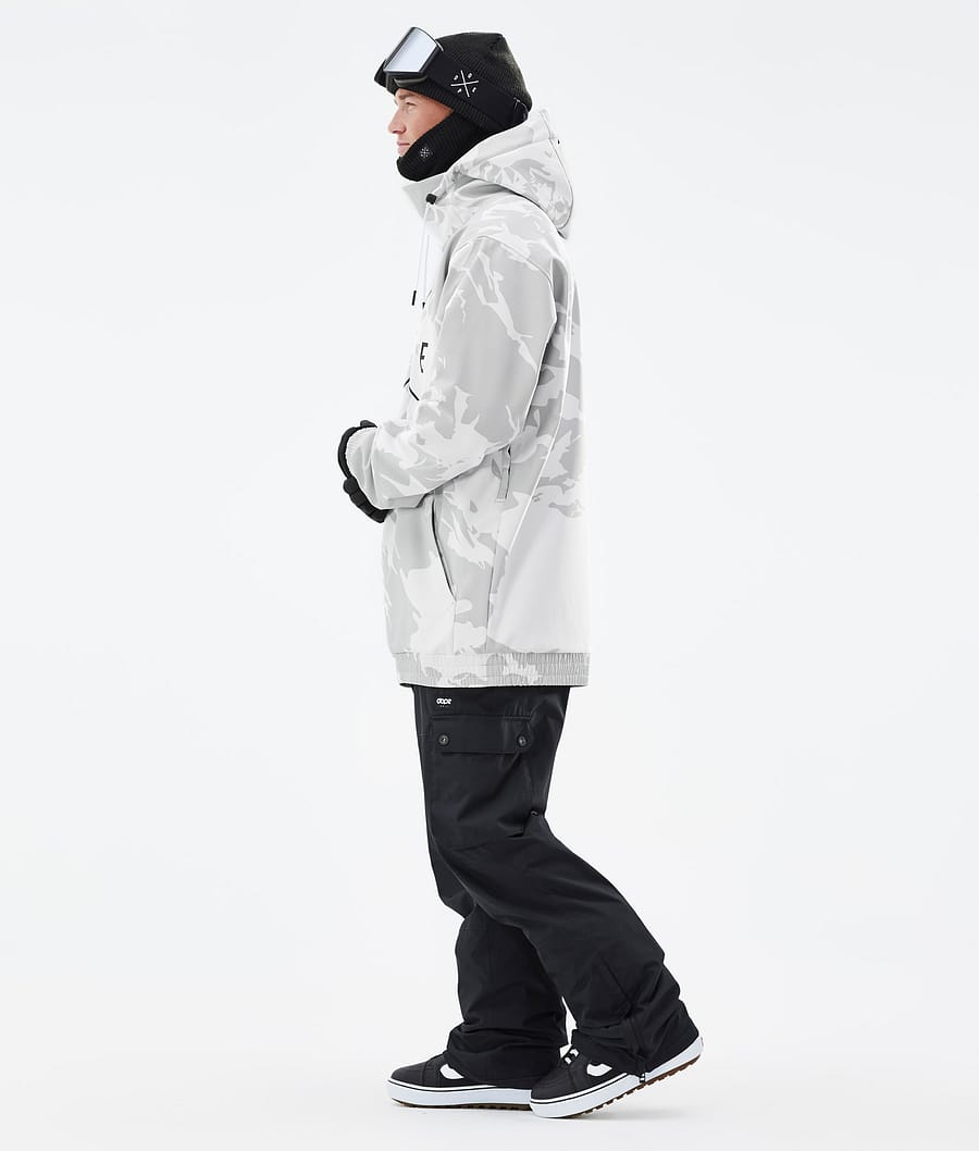 Dope Yeti Snowboardjacke Herren Grau Camouflage | 870-BQPLEZ