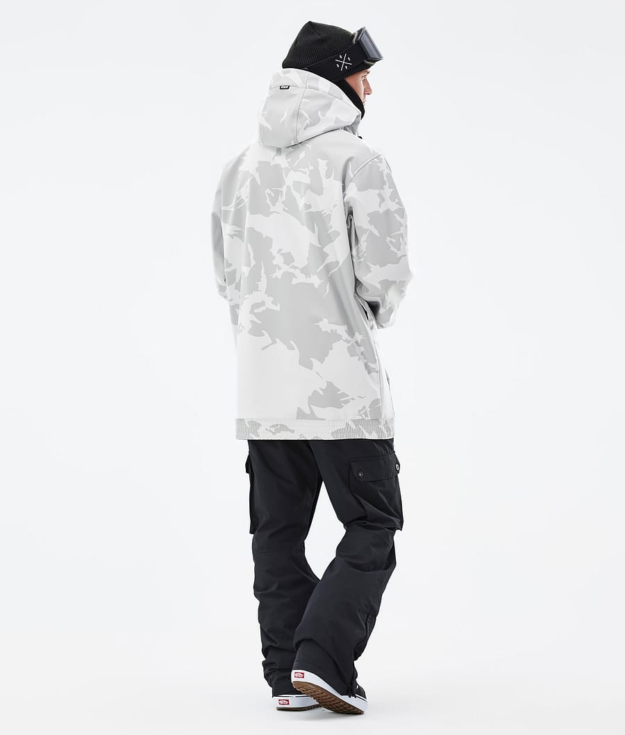 Dope Yeti Snowboardjacke Herren Grau Camouflage | 870-BQPLEZ