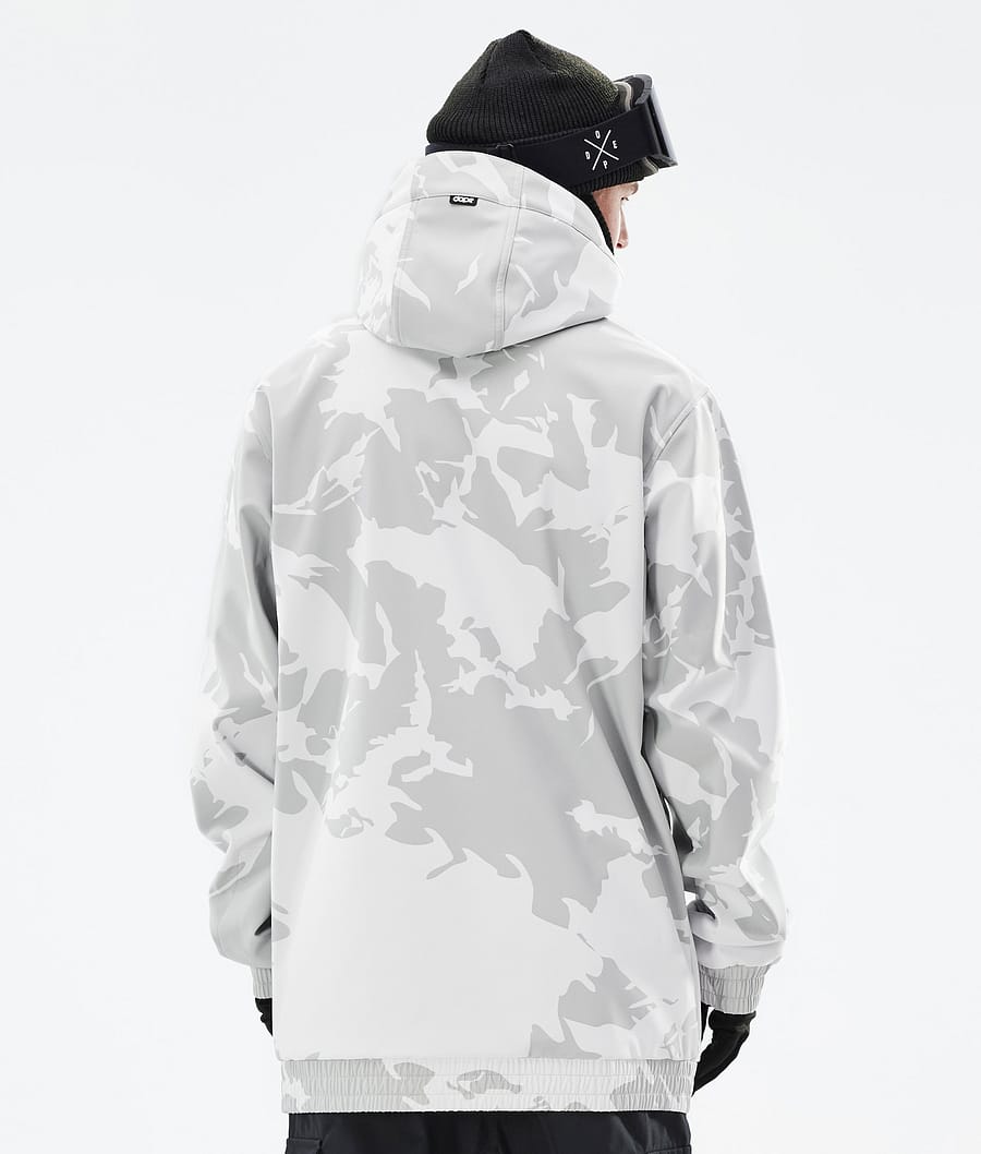 Dope Yeti Snowboardjacke Herren Grau Camouflage | 870-BQPLEZ