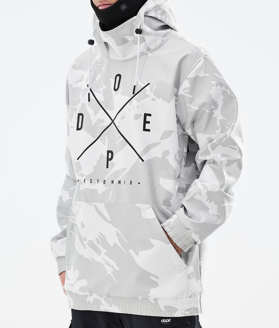 Dope Yeti Snowboardjacke Herren Grau Camouflage | 870-BQPLEZ