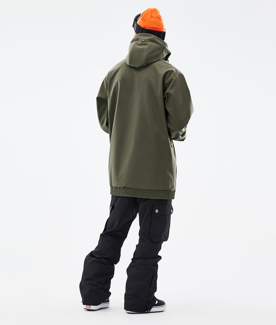 Dope Yeti Snowboardjacke Herren Olivgrün Grün | 706-TMOEHJ