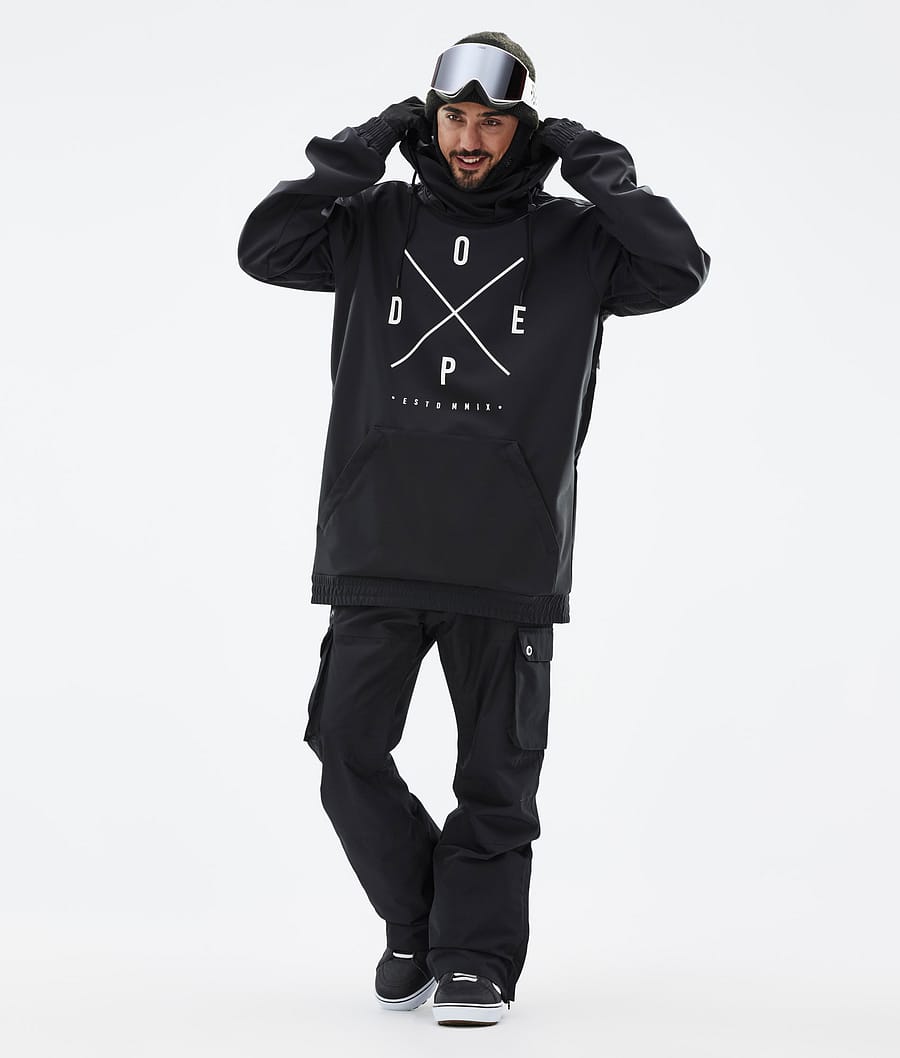 Dope Yeti Snowboardjacke Herren Schwarz | 827-CUKYTZ