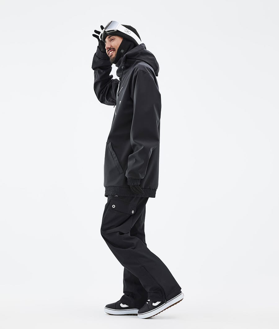 Dope Yeti Snowboardjacke Herren Schwarz | 827-CUKYTZ