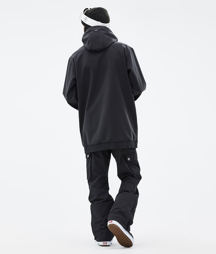 Dope Yeti Snowboardjacke Herren Schwarz | 827-CUKYTZ