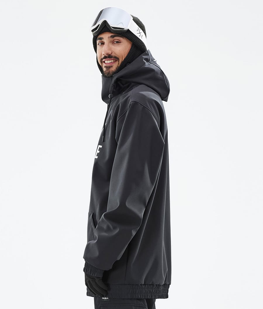 Dope Yeti Snowboardjacke Herren Schwarz | 827-CUKYTZ