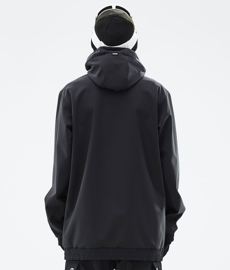 Dope Yeti Snowboardjacke Herren Schwarz | 827-CUKYTZ