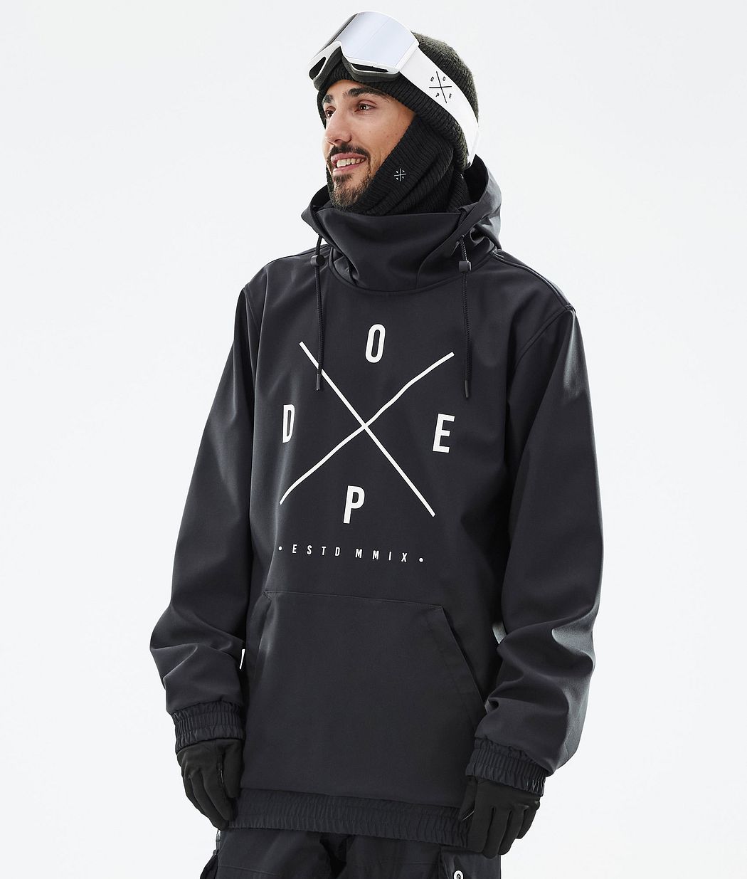Dope Yeti Snowboardjacke Herren Schwarz | 827-CUKYTZ