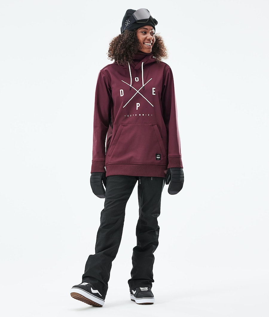 Dope Yeti W 10k Snowboardjacke Damen Bordeaux | 176-VTBJCM