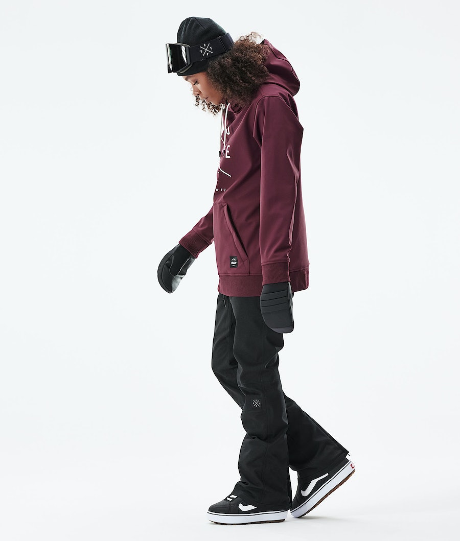 Dope Yeti W 10k Snowboardjacke Damen Bordeaux | 176-VTBJCM