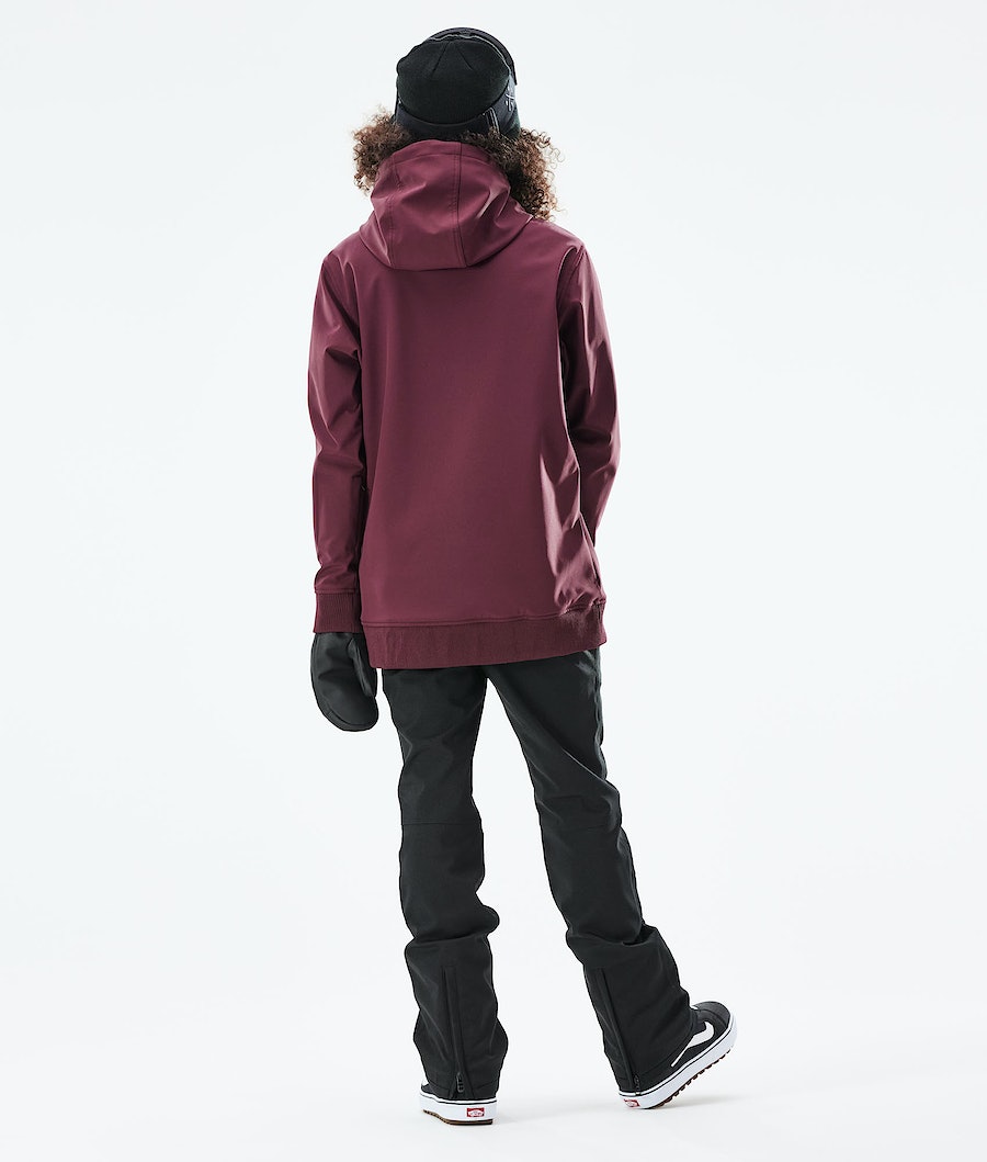 Dope Yeti W 10k Snowboardjacke Damen Bordeaux | 176-VTBJCM