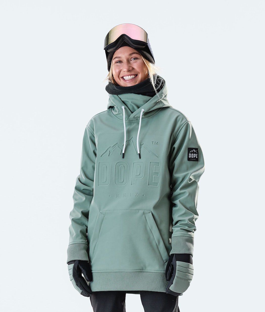 Dope Yeti W 10k Snowboardjacke Damen Grün | 584-WTDQYP