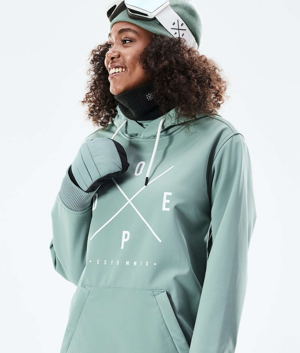 Dope Yeti W 10k Snowboardjacke Damen Grün | 819-TJNPHX