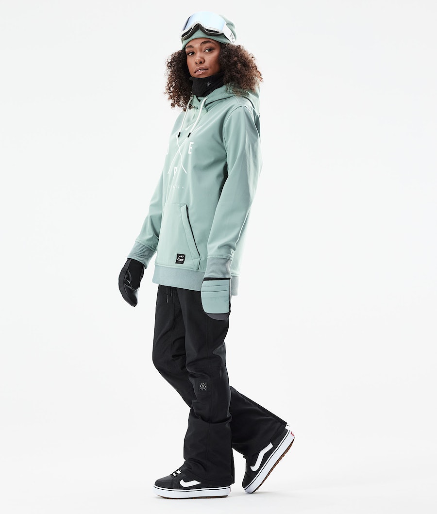 Dope Yeti W 10k Snowboardjacke Damen Grün | 819-TJNPHX