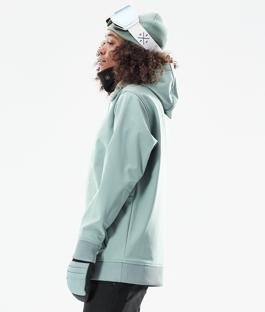 Dope Yeti W 10k Snowboardjacke Damen Grün | 819-TJNPHX