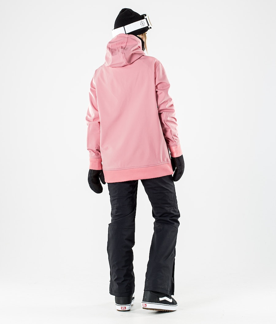 Dope Yeti W 10k Snowboardjacke Damen Rosa | 157-RZNYTI