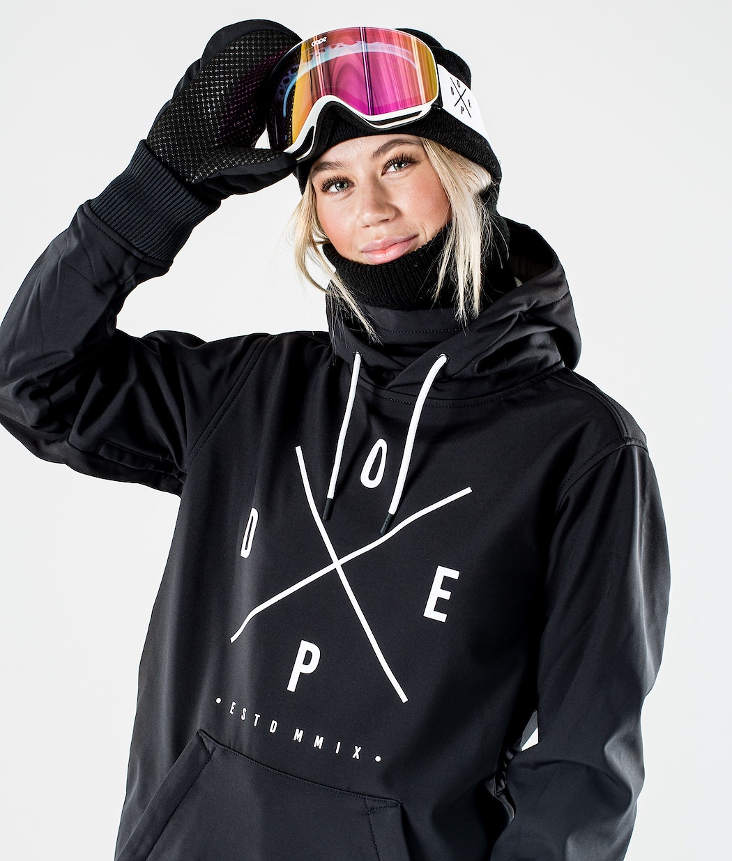 Dope Yeti W 10k Snowboardjacke Damen Schwarz | 960-VJKYQR