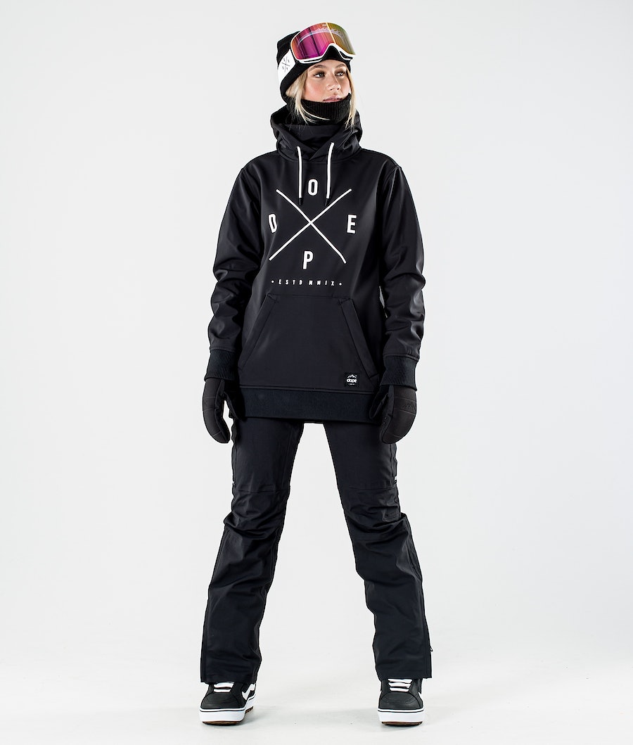 Dope Yeti W 10k Snowboardjacke Damen Schwarz | 960-VJKYQR